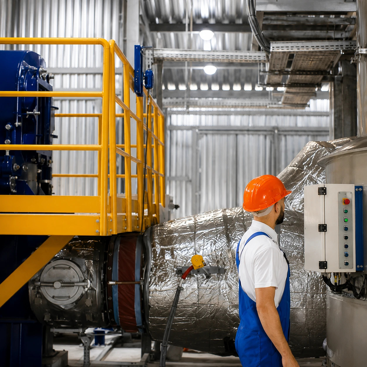 Equipamento industrial Tecwey para processos químicos e galvânicos